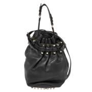 Pre-owned Leather shoulder-bags Alexander Wang Pre-owned , Black , Dam...