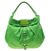 Pre-owned Leather handbags Marc Jacobs Pre-owned , Green , Dames