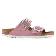 Arizona Big Buckle Dames Sandaal Birkenstock , Pink , Dames