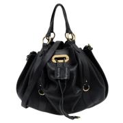 Pre-owned Leather shoulder-bags Ralph Lauren Pre-owned , Black , Dames
