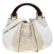 Pre-owned Fabric handbags Jimmy Choo Pre-owned , White , Dames