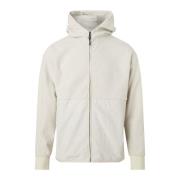 Heren Fleece Jas met Capuchon Calvin Klein , Beige , Heren