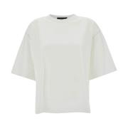 Witte T-shirts en Polos Fabiana Filippi , White , Dames