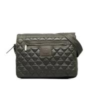 Pre-owned Canvas shoulder-bags Chanel Vintage , Black , Dames