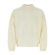 Ivory Alpaca Blend Tyler Sweater A.p.c. , Beige , Heren