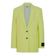 Stretch Blazer voor dames met reverskraag en knoopsluiting Hugo Boss ,...