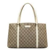 Pre-owned Leather gucci-bags Gucci Vintage , Brown , Dames