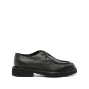 Zwarte Derby Schoenen Doucal's , Black , Heren
