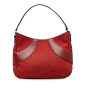 Pre-owned Leather gucci-bags Gucci Vintage , Red , Dames