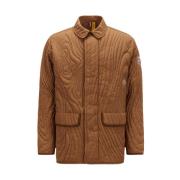 Harter-Heighway Gewatteerde Donsjas Moncler , Brown , Heren