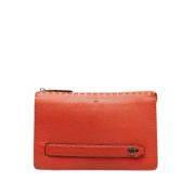 Pre-owned Leather fendi-bags Fendi Vintage , Orange , Unisex