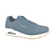 Blauwe Runner N. Air-Z. Sneakers Skechers , Blue , Heren