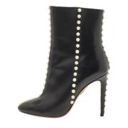 Pre-owned Leather boots Aquazzura Pre-owned , Black , Dames