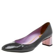 Pre-owned Leather heels Fendi Vintage , Black , Dames