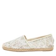 Pre-owned Lace flats Valentino Vintage , White , Dames