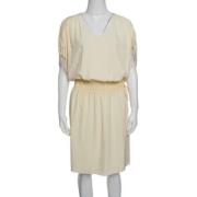 Pre-owned Silk dresses Chloé Pre-owned , Yellow , Dames