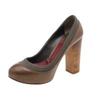 Pre-owned Fabric heels Chloé Pre-owned , Brown , Dames