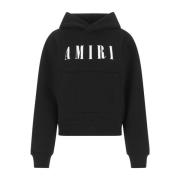Zwart Oversized Sweatshirt Amiri , Black , Dames