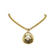 Pre-owned Yellow Gold necklaces Chanel Vintage , Yellow , Dames