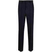 Blauwe Wollen Broek met Tailored Cut P.a.r.o.s.h. , Blue , Dames