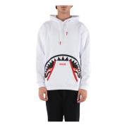 Verborgen Haai Hoodie Sprayground , White , Heren