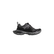 Grijze Suede 3XL Sneakers Balenciaga , Black , Heren