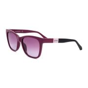 Stijlvolle Gepolariseerde Zonnebril Calvin Klein , Purple , Dames