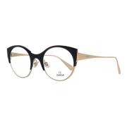 Zwarte Cat Eye Optische Brillen voor Vrouwen Omega , Black , Dames