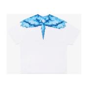 Colordust Wings Oversized T-shirt Marcelo Burlon , White , Heren