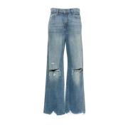 Blauwe Jeans met Scout Wanderlust 7 For All Mankind , Blue , Dames