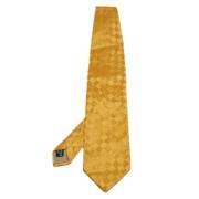 Pre-owned Silk home-office Armani Pre-owned , Yellow , Heren