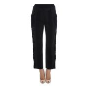 Zwarte Torero Capris Broek Dolce & Gabbana , Black , Dames