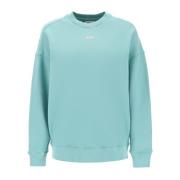 Sweatshirt met logo print Autry , Green , Dames