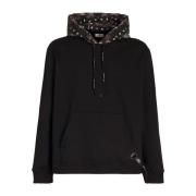 Hoodie met Ribboorden Etro , Black , Heren