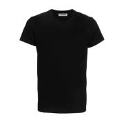 T-Shirts Jil Sander , Black , Heren