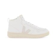 Hi Top Sneakers met V-15 Stijl Veja , White , Heren