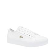 Dames Ziane Plus Sneaker - Wit Lacoste , White , Dames