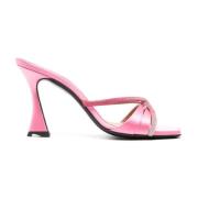 High Heel Sandals D'Accori , Pink , Dames