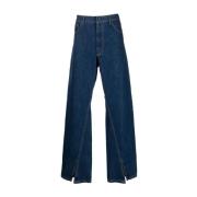 Straight Jeans Bianca Saunders , Blue , Heren