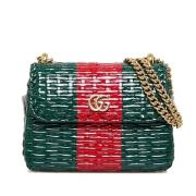 Pre-owned Mesh gucci-bags Gucci Vintage , Green , Dames