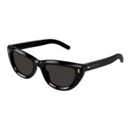Stijlvolle zonnebril voor een modieuze uitstraling Gucci , Black , Uni...