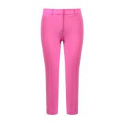 Leather Trousers Michael Kors , Pink , Dames