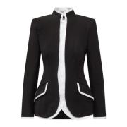Trendy Blazerjas voor Vrouwen Casablanca , Black , Dames
