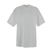 Premium Katoenen T-shirt voor Heren Rick Owens , White , Heren