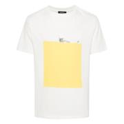 Katoenen T-shirt A.p.c. , White , Heren