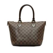 Pre-owned Leather handbags Louis Vuitton Vintage , Brown , Dames