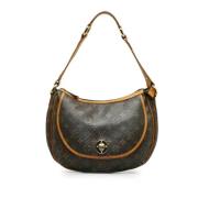 Pre-owned Canvas louis-vuitton-bags Louis Vuitton Vintage , Brown , Da...