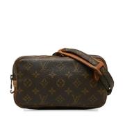 Pre-owned Canvas louis-vuitton-bags Louis Vuitton Vintage , Brown , Da...