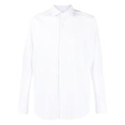 Katoenen overhemd Ermenegildo Zegna , White , Heren