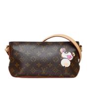 Pre-owned Canvas louis-vuitton-bags Louis Vuitton Vintage , Brown , Da...